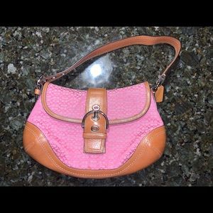 Vintage Pink Coach Purse